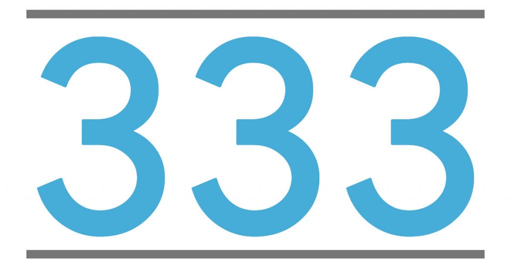 333 meaning