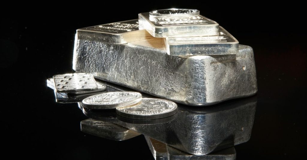 silver and gold bullion